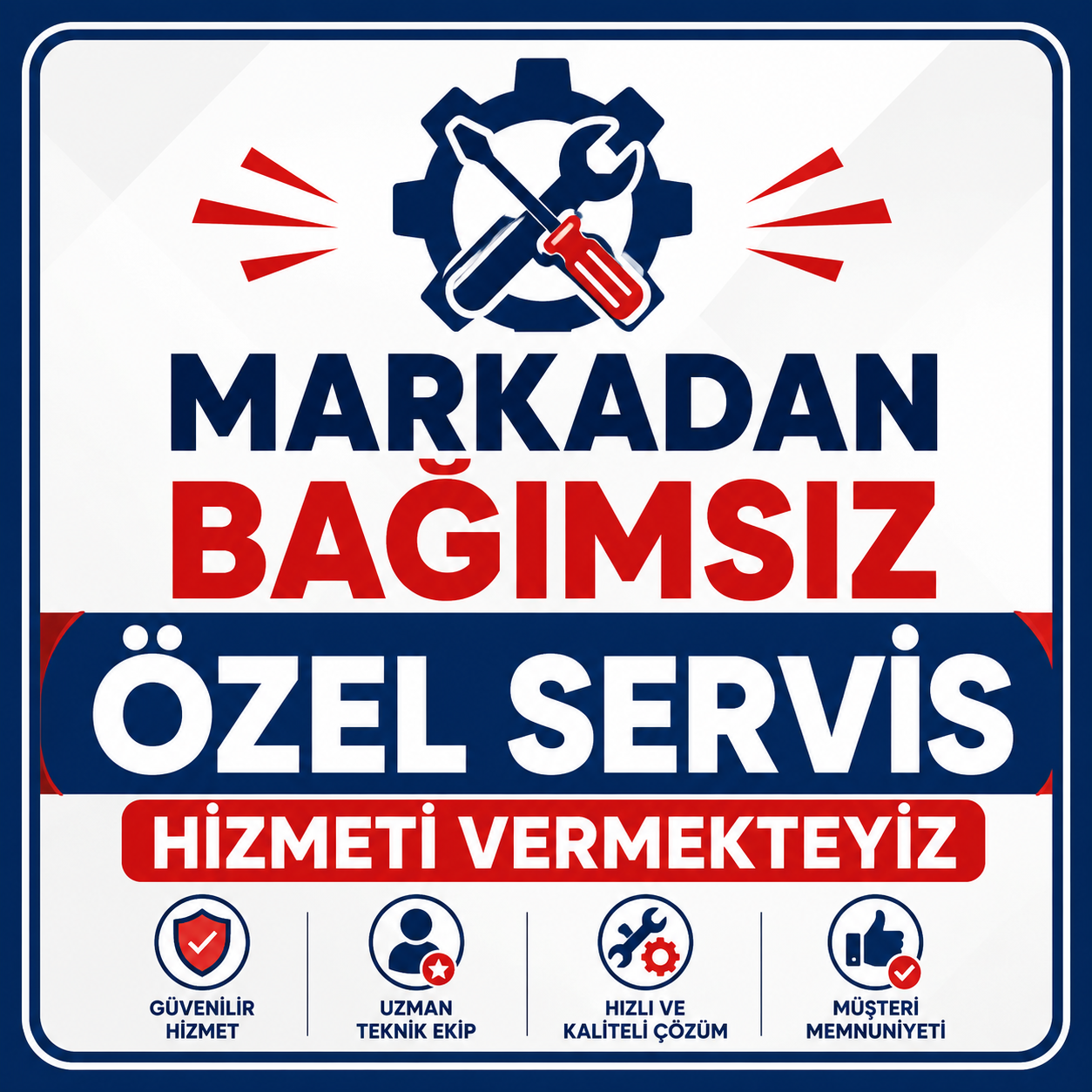 Kayseri Beyaz Eşya Servisi markadan bağımsız teknik servis